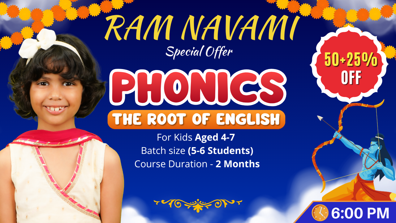  2-Month Phonetics Course on Zoom (P10 = 4-7 Year) 
