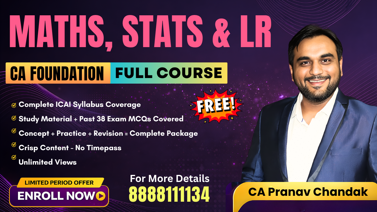 Quantitative Aptitude by CA Pranav Chandak