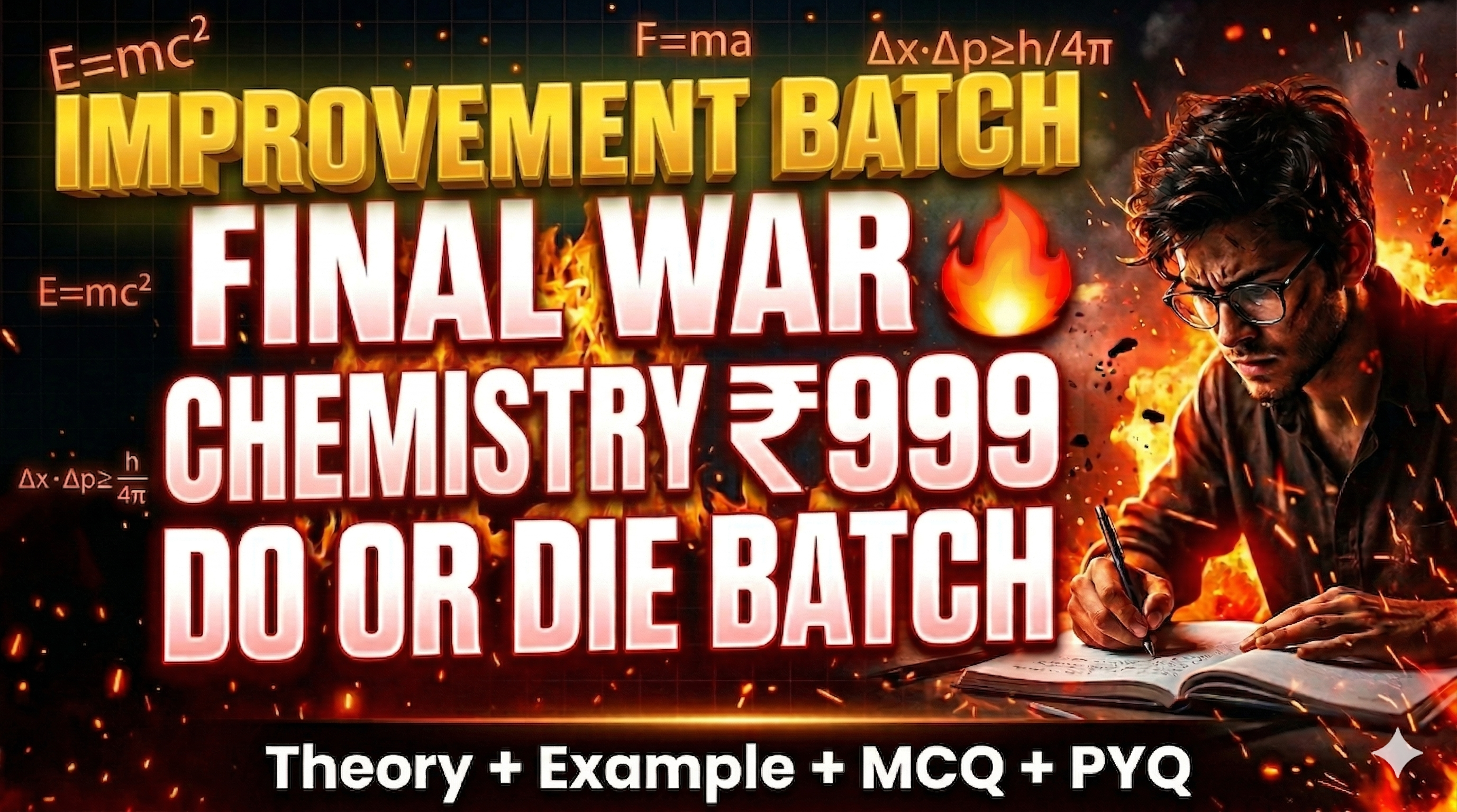 Chemistry Improvement Batch ₹999
