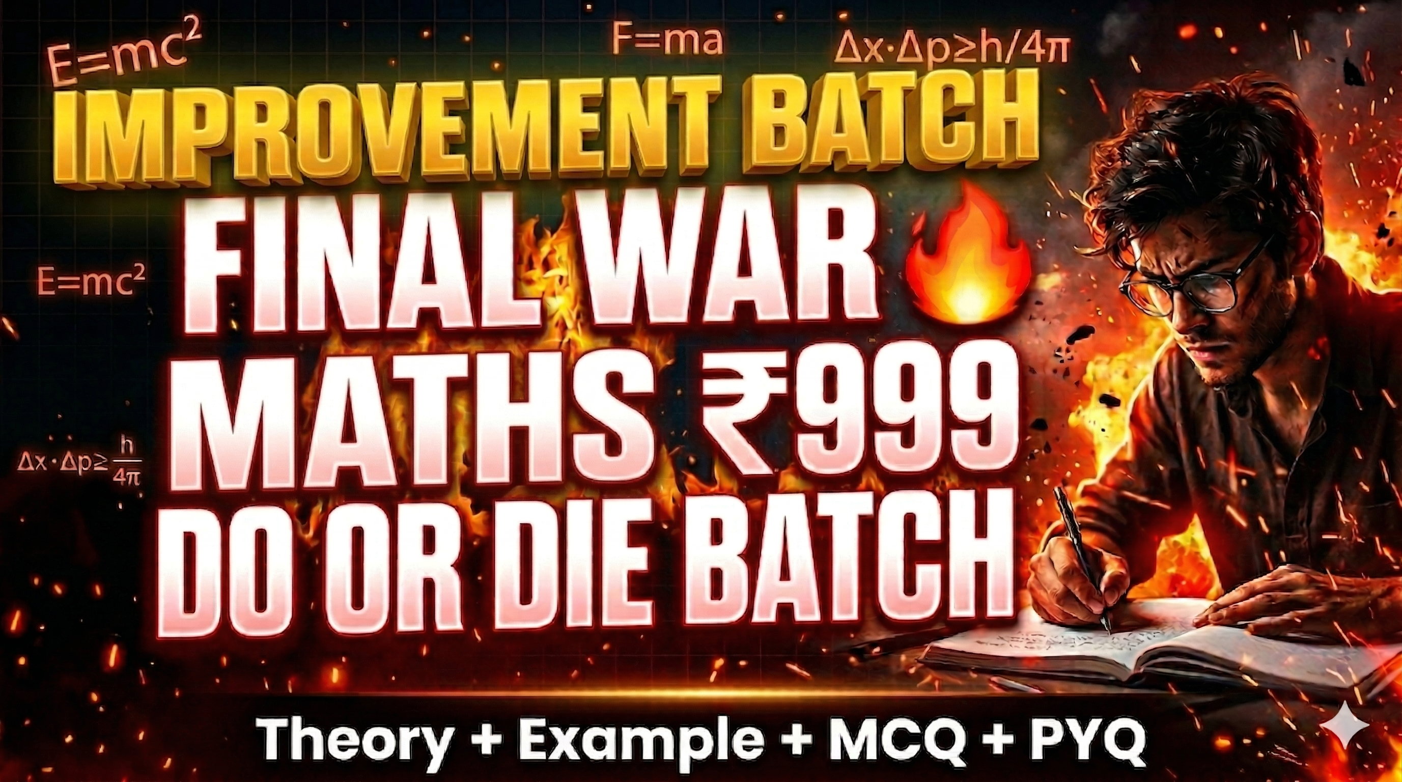 Maths Improvement Batch ₹999