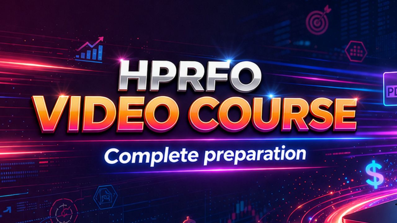 HPRFO VIDEO COURSE✅