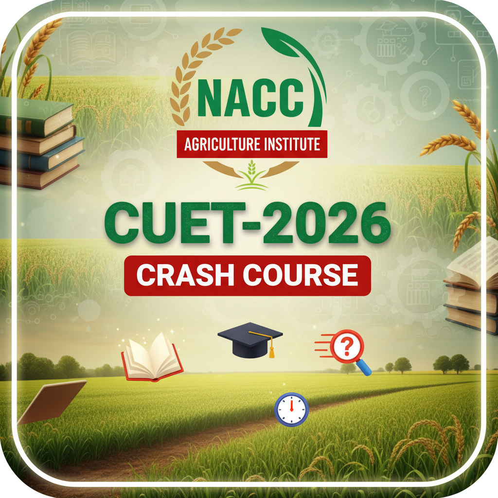 CUET - 2026 crash course