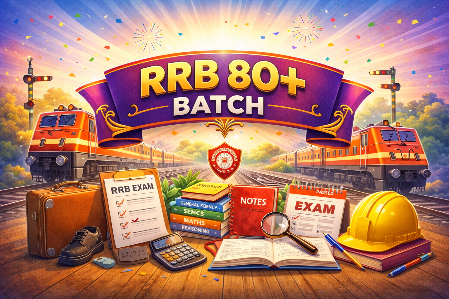 RRB 80+ Batch