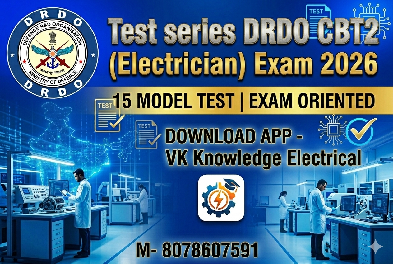 Test DRDO Tech-A Electrician CBT2