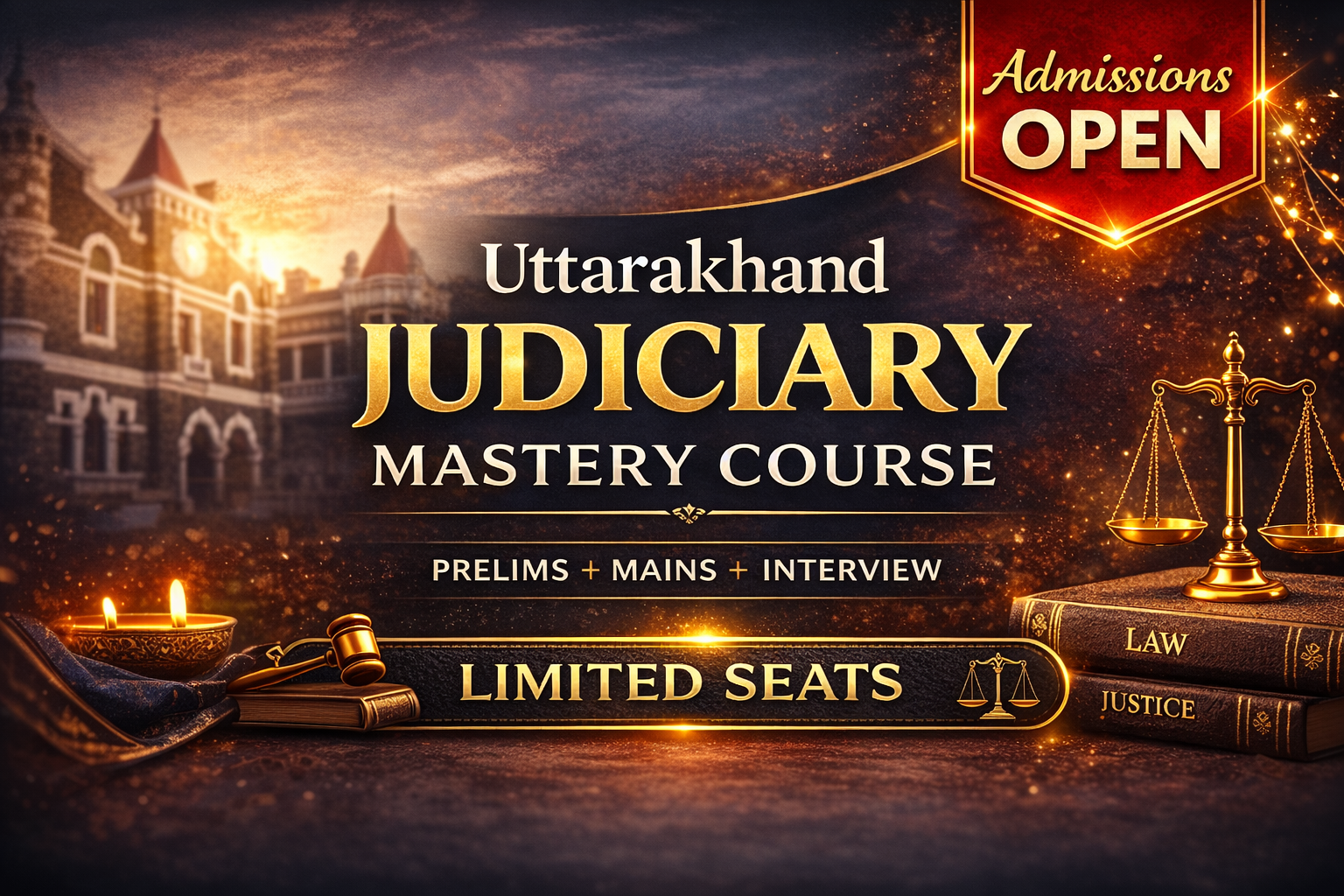 Uttarakhand Judiciary Mastery Course