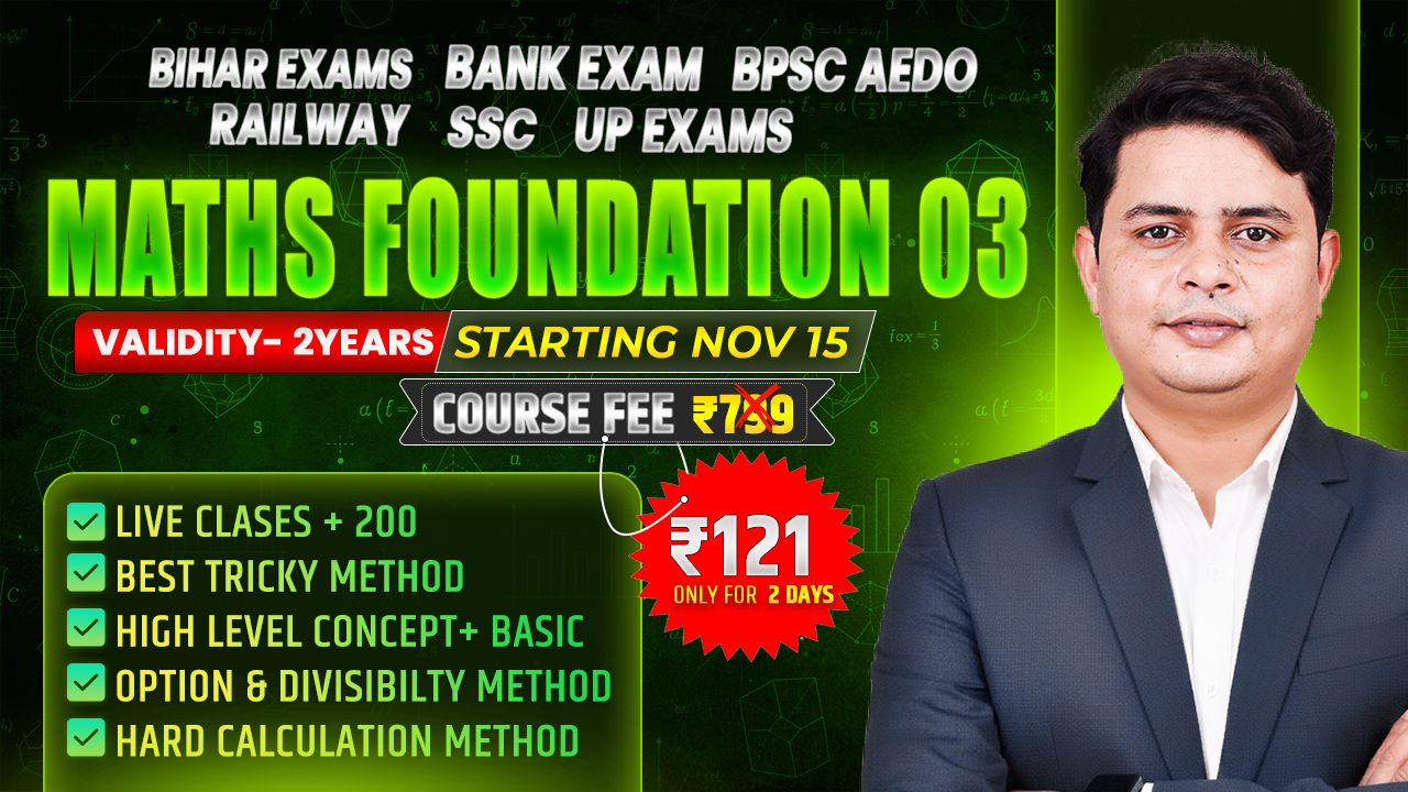 Maths Foundation 3.0 
