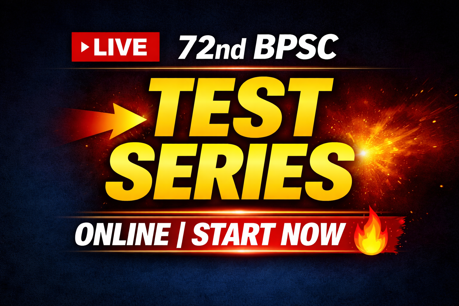 72nd BPSC Prelims  : TEST SERIES (ONLINE)
