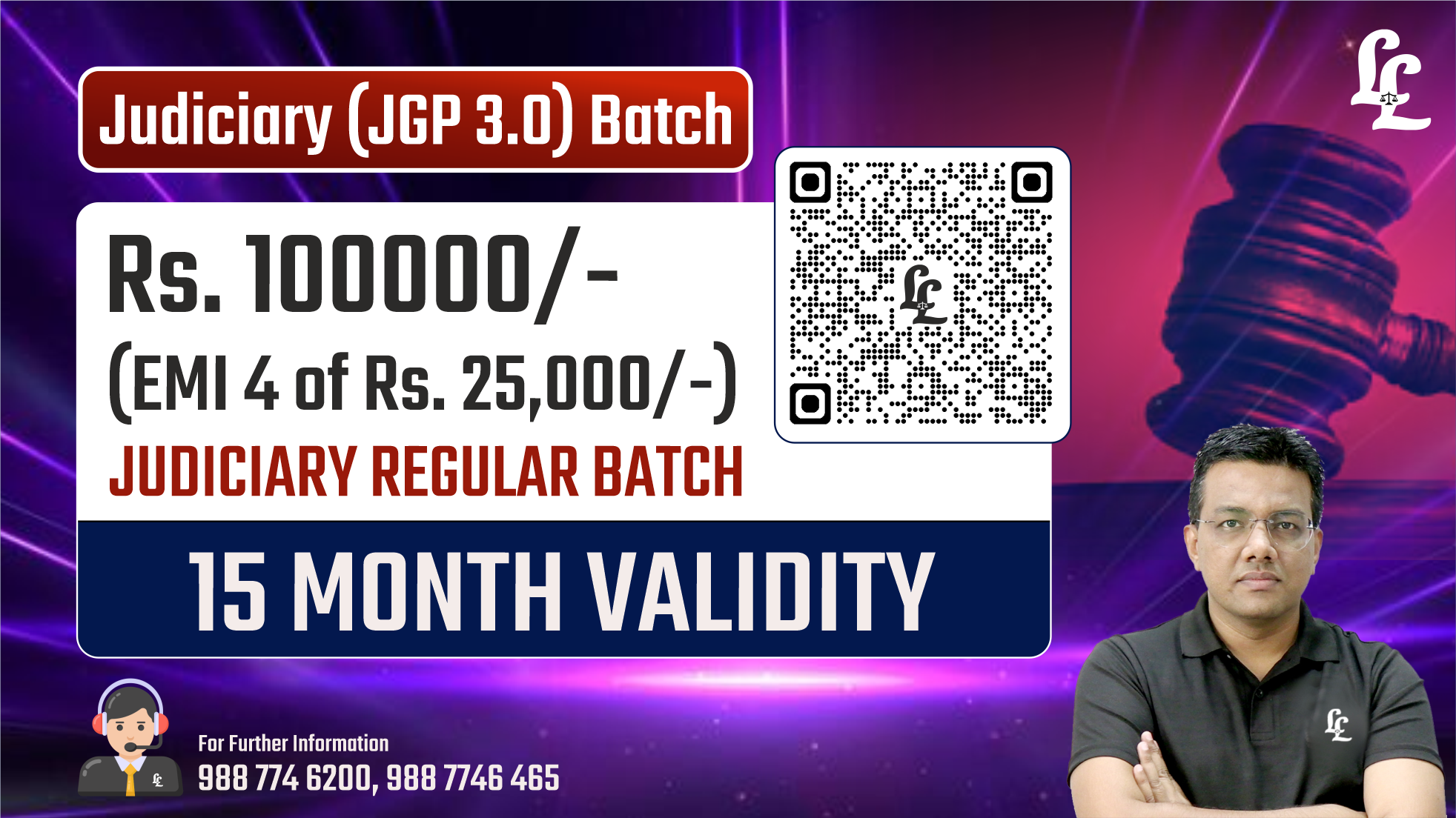 Judiciary Guidance Program (JGP 3.0) (5-in-1) Judiciary, Advocacy, UPSC, APO, NET