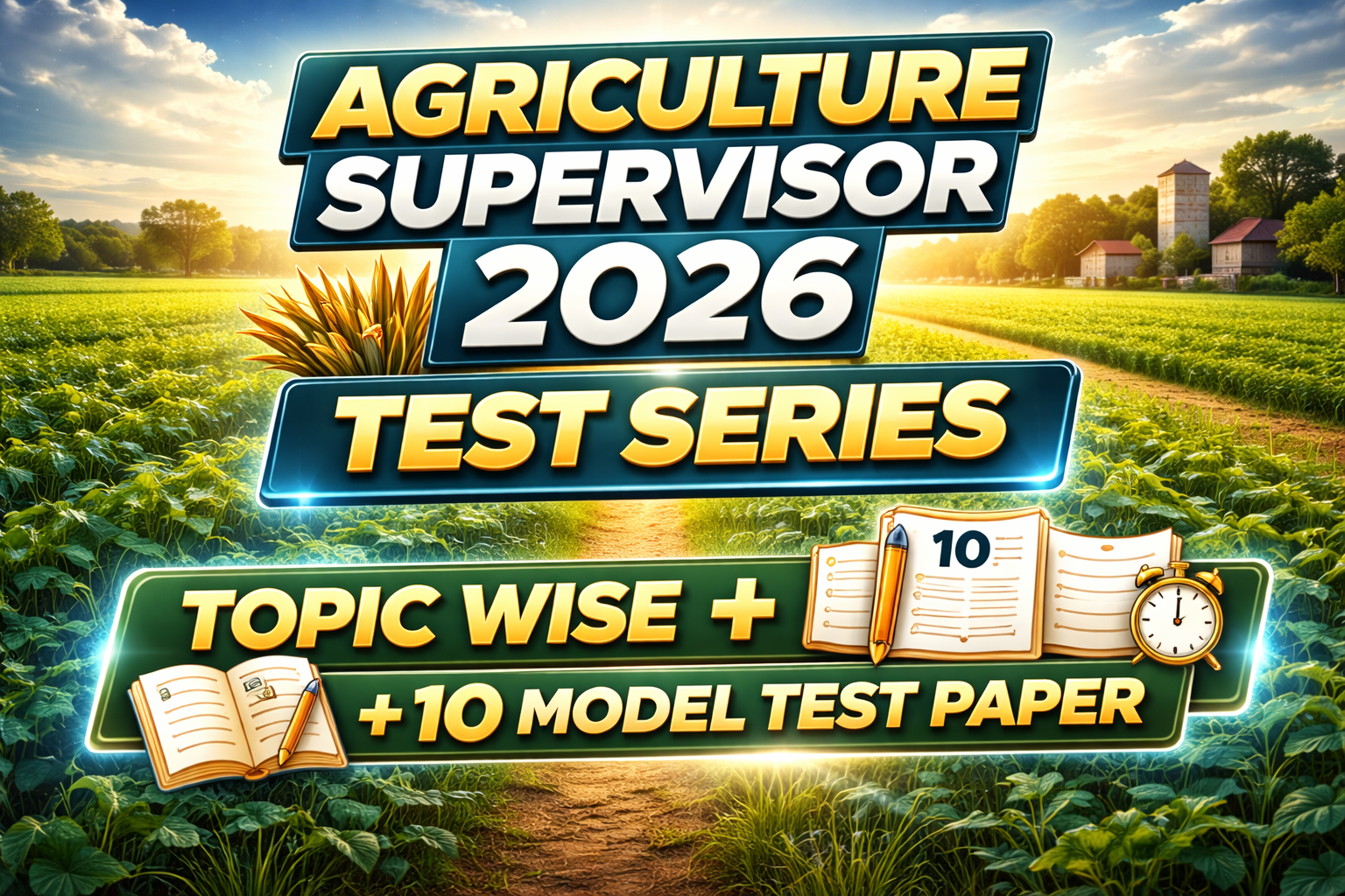 Agriculture Supervisor Test Series