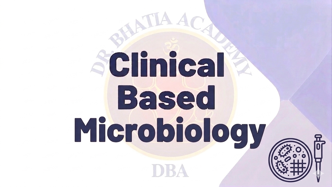 Clinical Based Microbiology