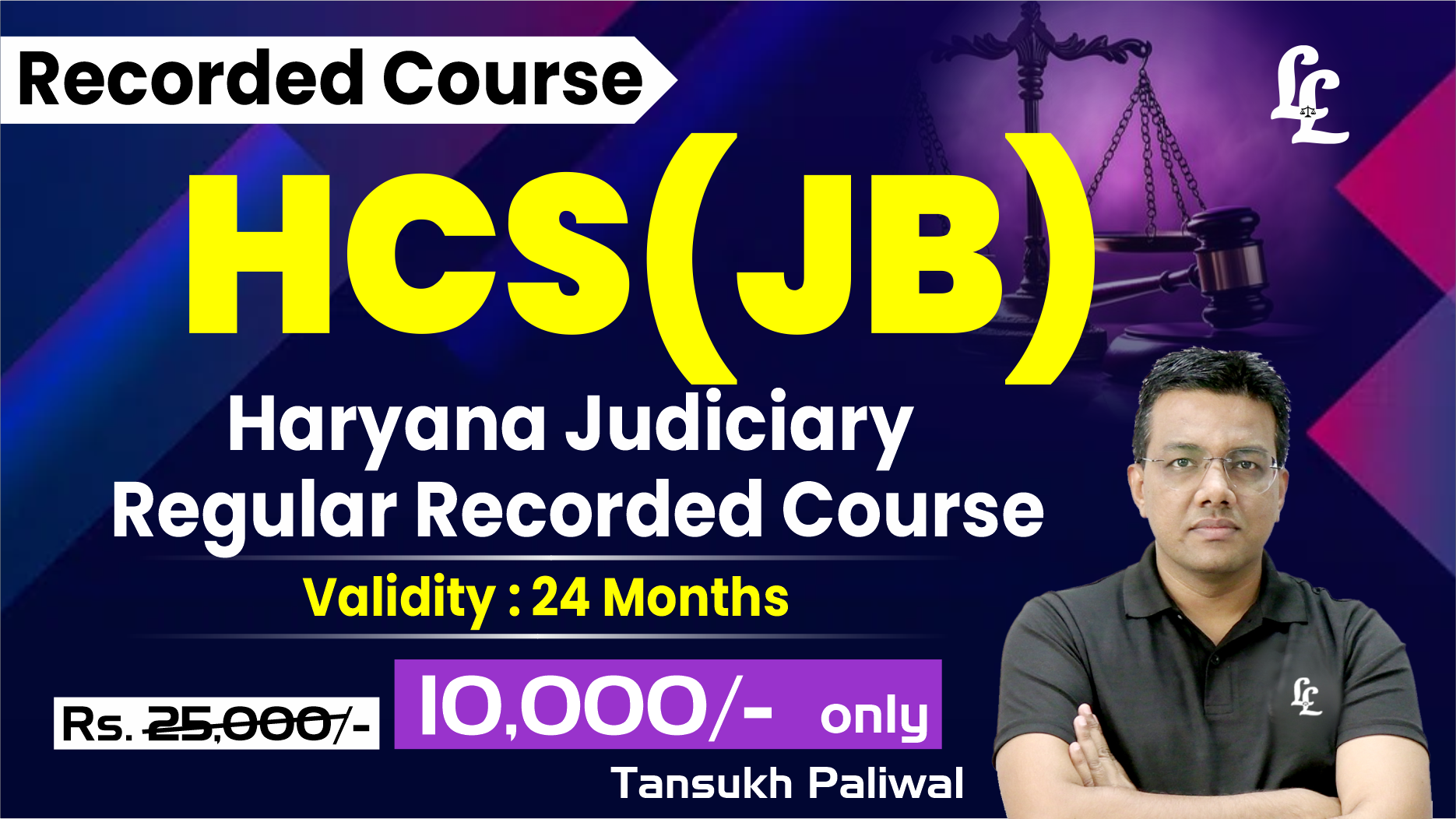 Haryana Judiciary (HCS(JB)) Regular Recorded Course