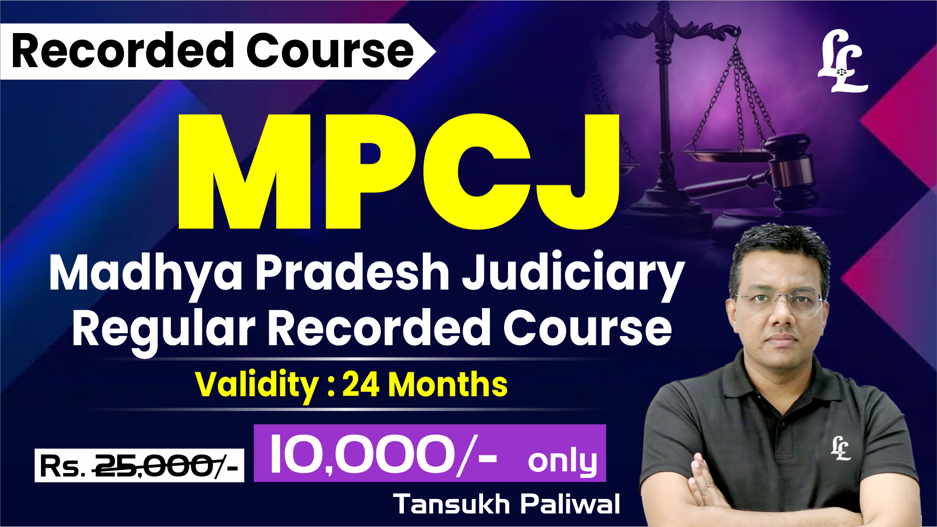 Madhya Pradesh Judiciary (MPCJ) Regular Recorded Course