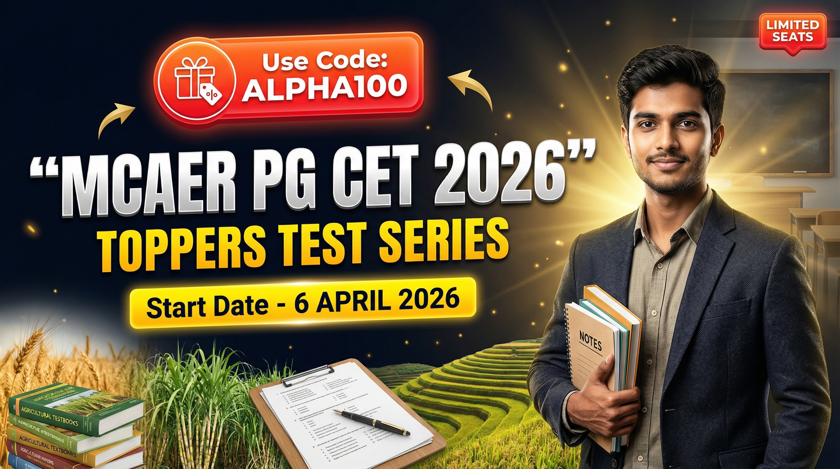 TEST SERIES (MCAER PG CET 2026) / Revision Batch