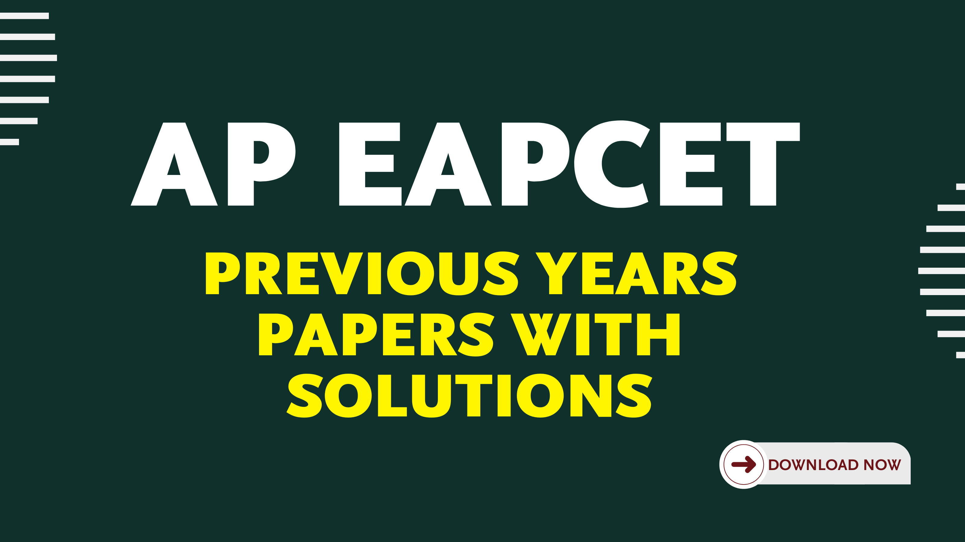 AP EAPCET PREVIOUS YEAR PAPERS
