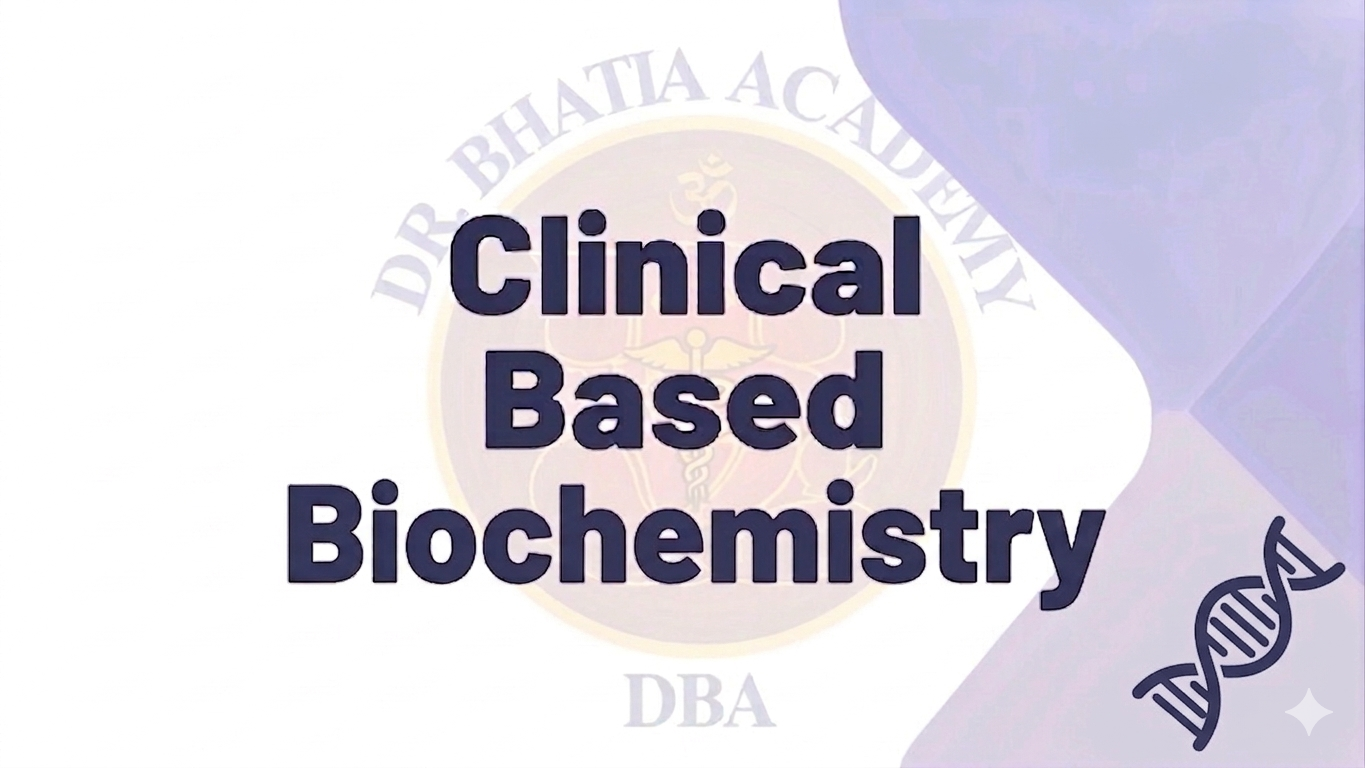 Clinical Based Biochemistry