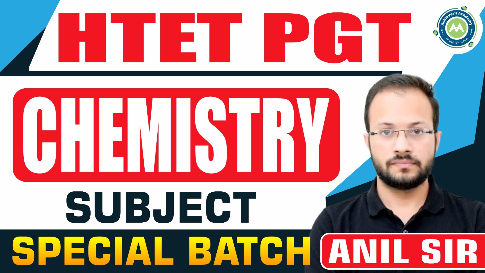 PGT Chemistry New Batch for HTET 2026 Exam