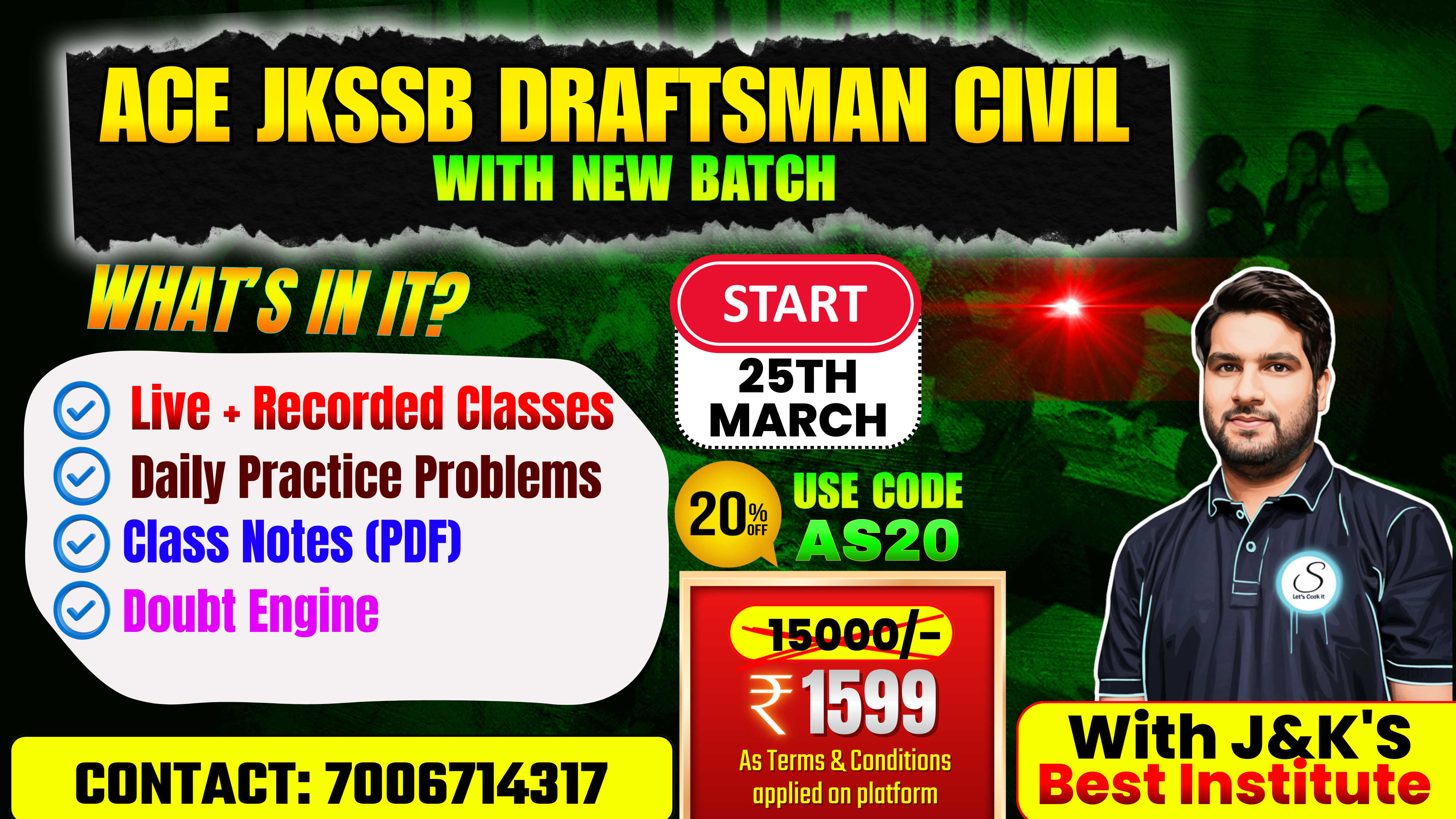 Draftsman Civil Batch- JKSSB 2026