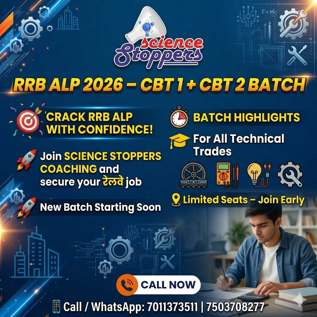 RRB ALP 2026 – CBT 1 + CBT 2 Batch