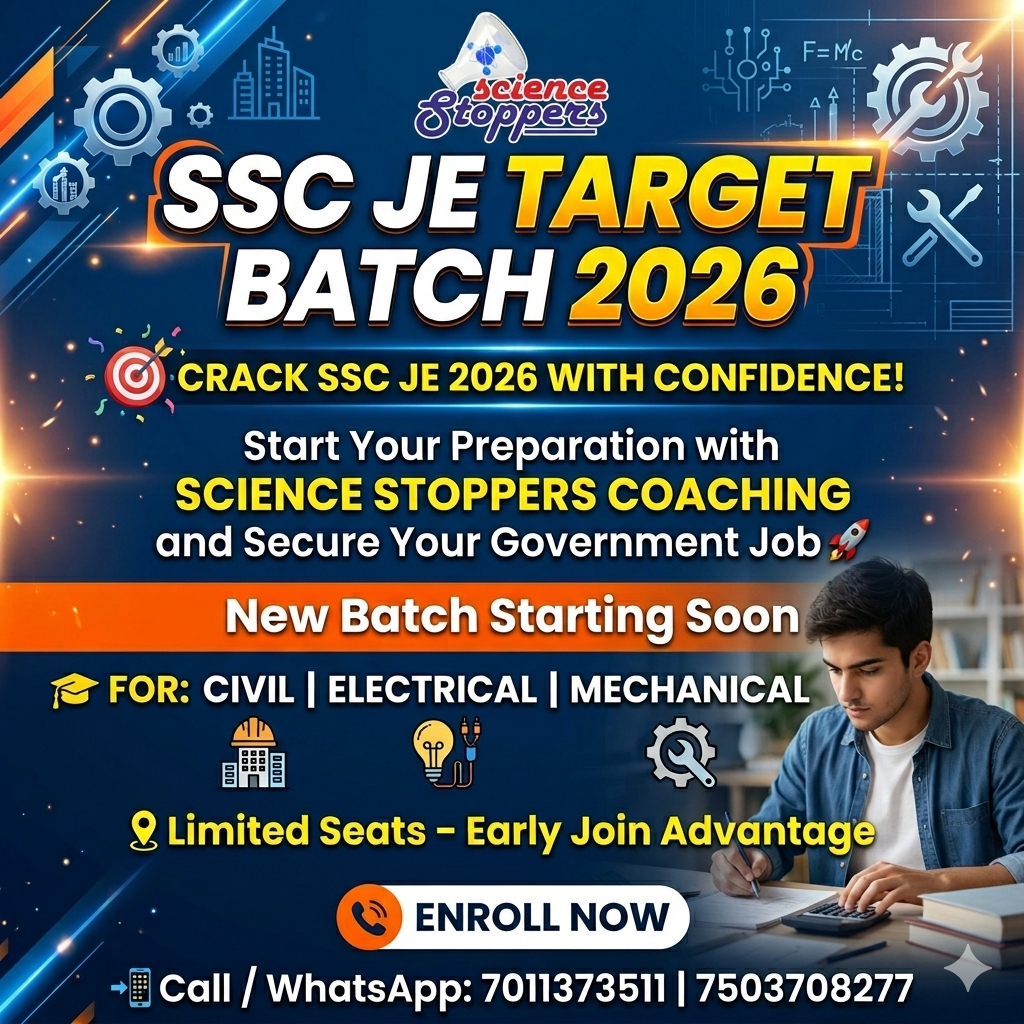 SSC JE TARGET - 2026 