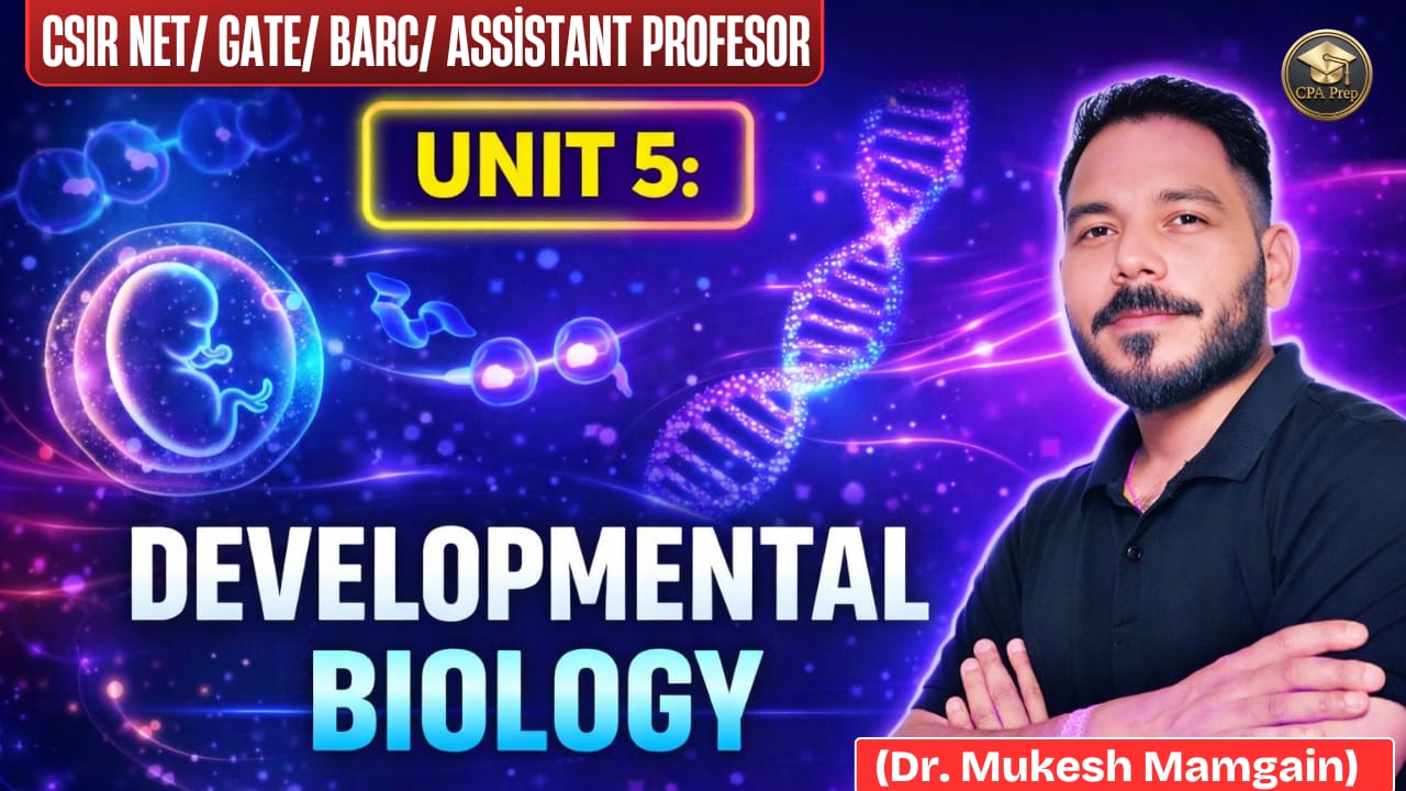 Unit 5: Developmental Biology By: Dr Mukesh Mamgain