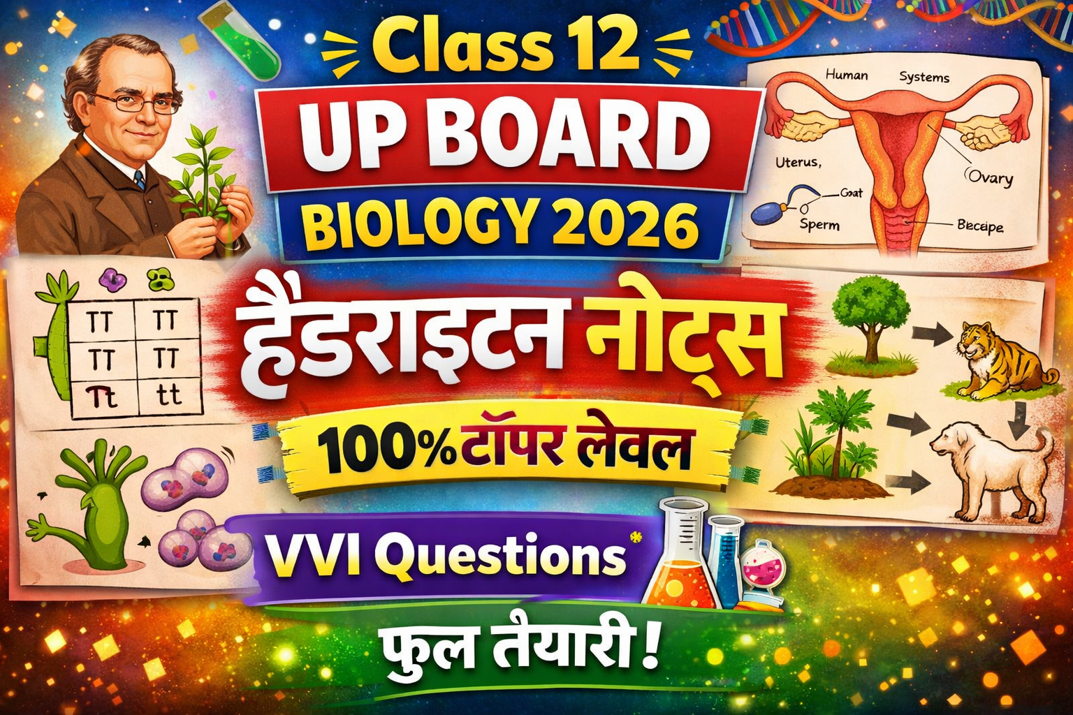 Class 12th Biology complete complete notes