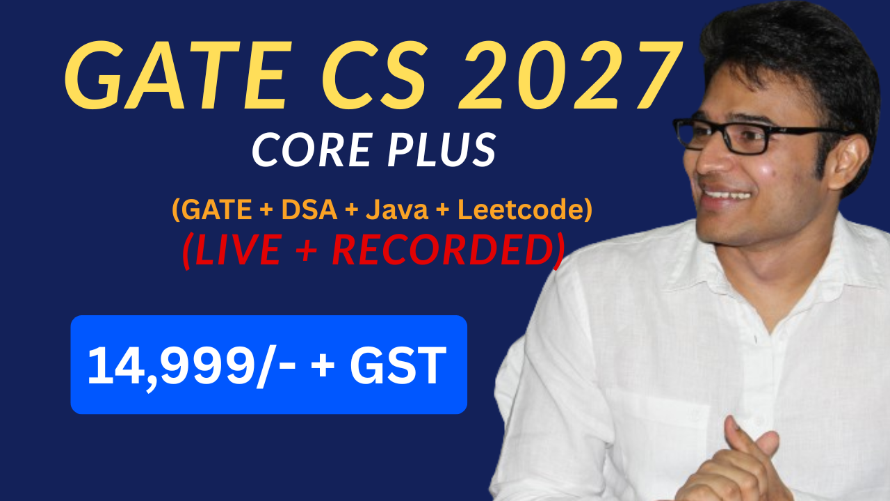 GATE CS Core Plus 2027