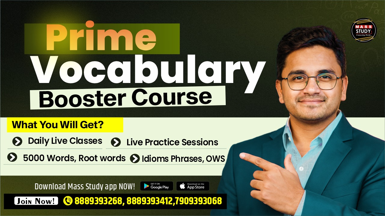 Prime Vocabulary Booster Course