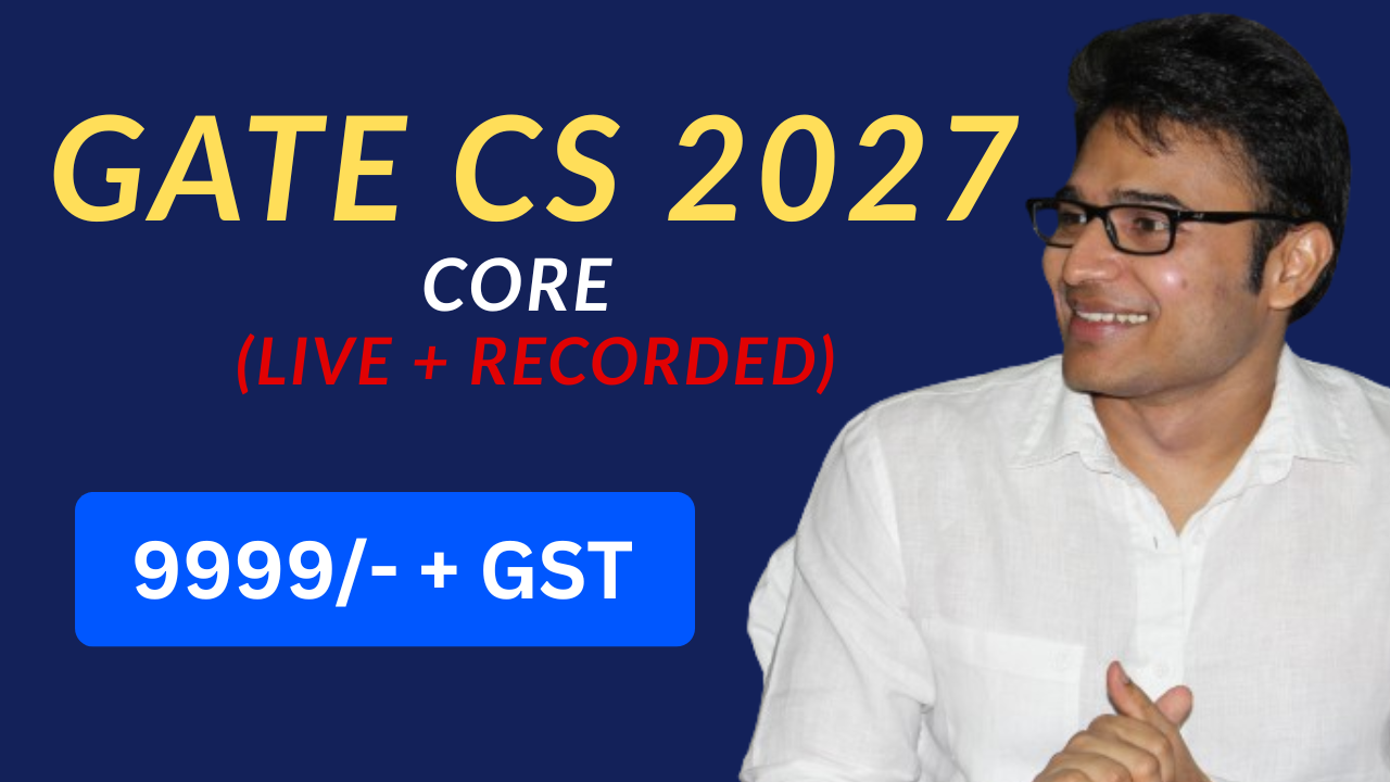 GATE CS Core 2027