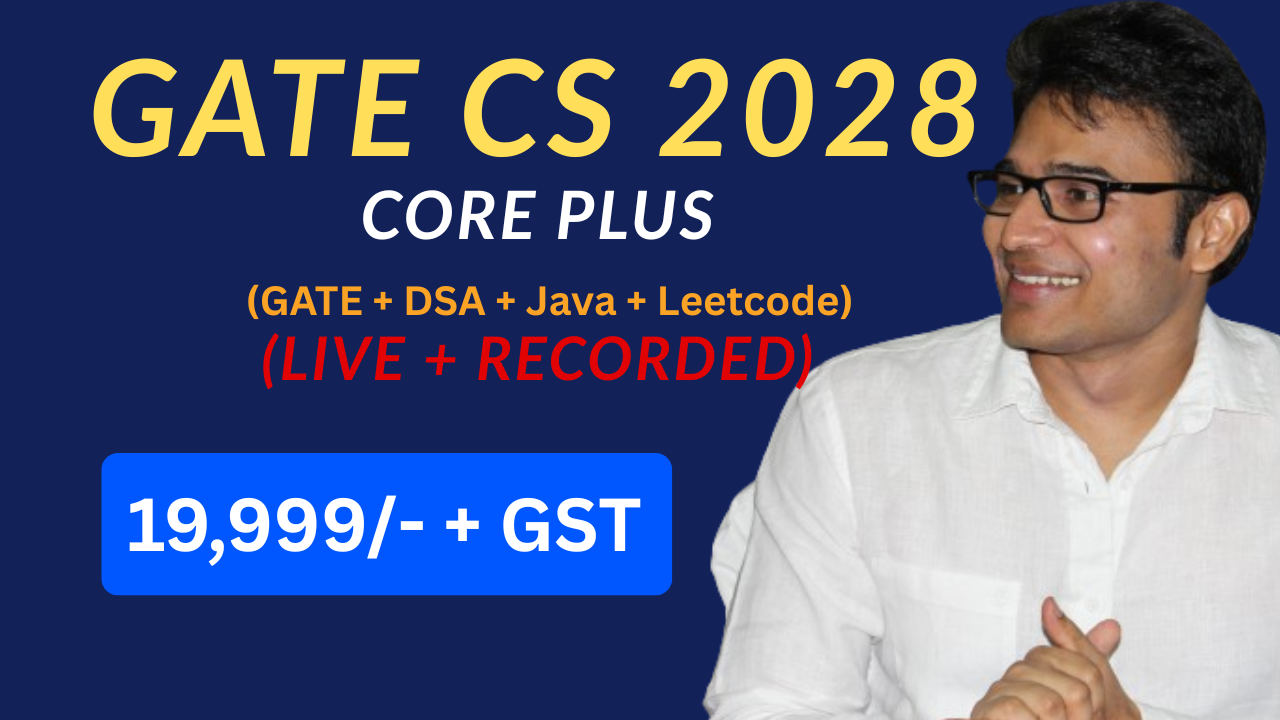 GATE CS Core Plus 2028