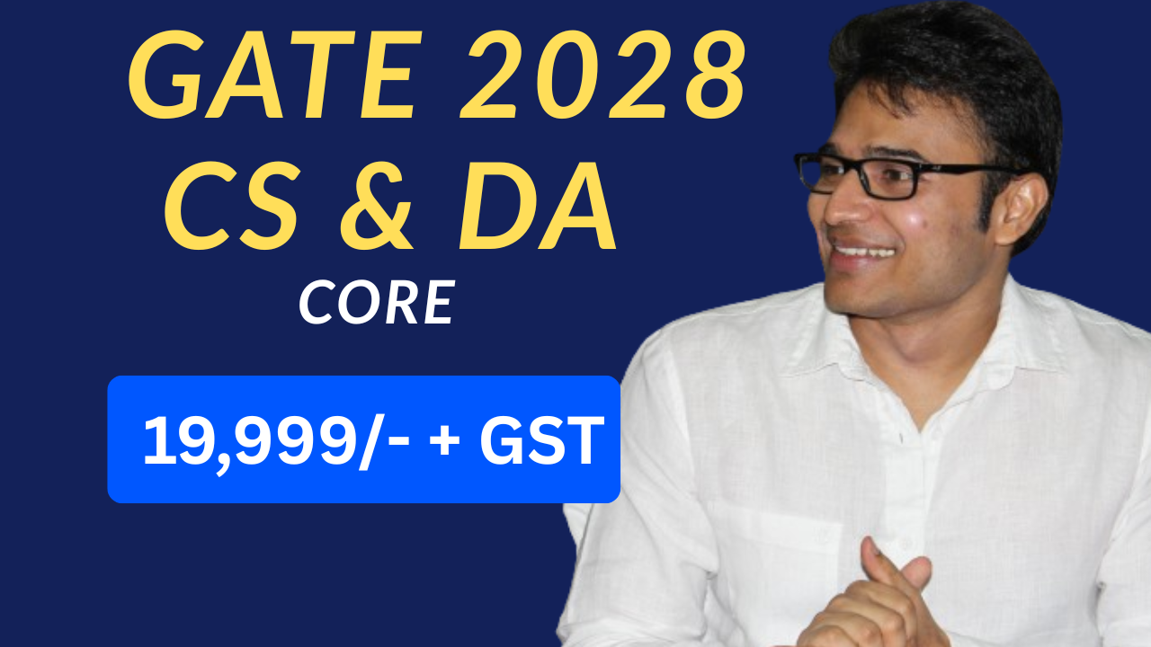 GATE CS & DA Core 2028