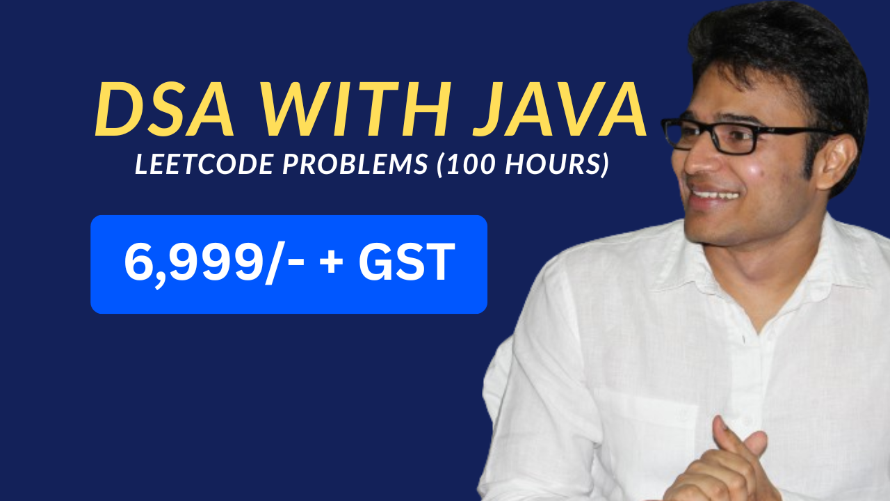 DSA with Java & Leet Code Problems