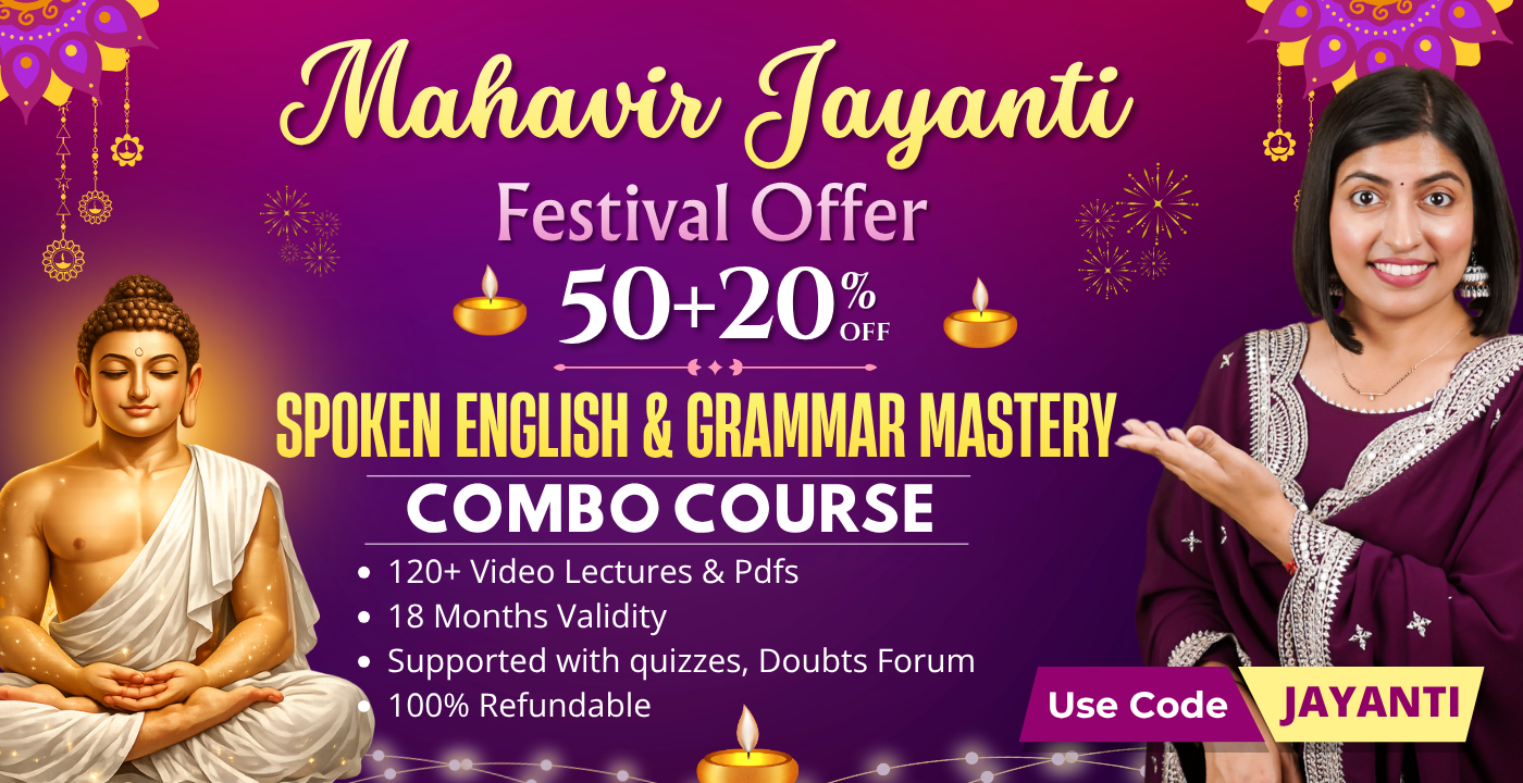 Spoken English & Grammar Mastery (R3-Combo Course)
