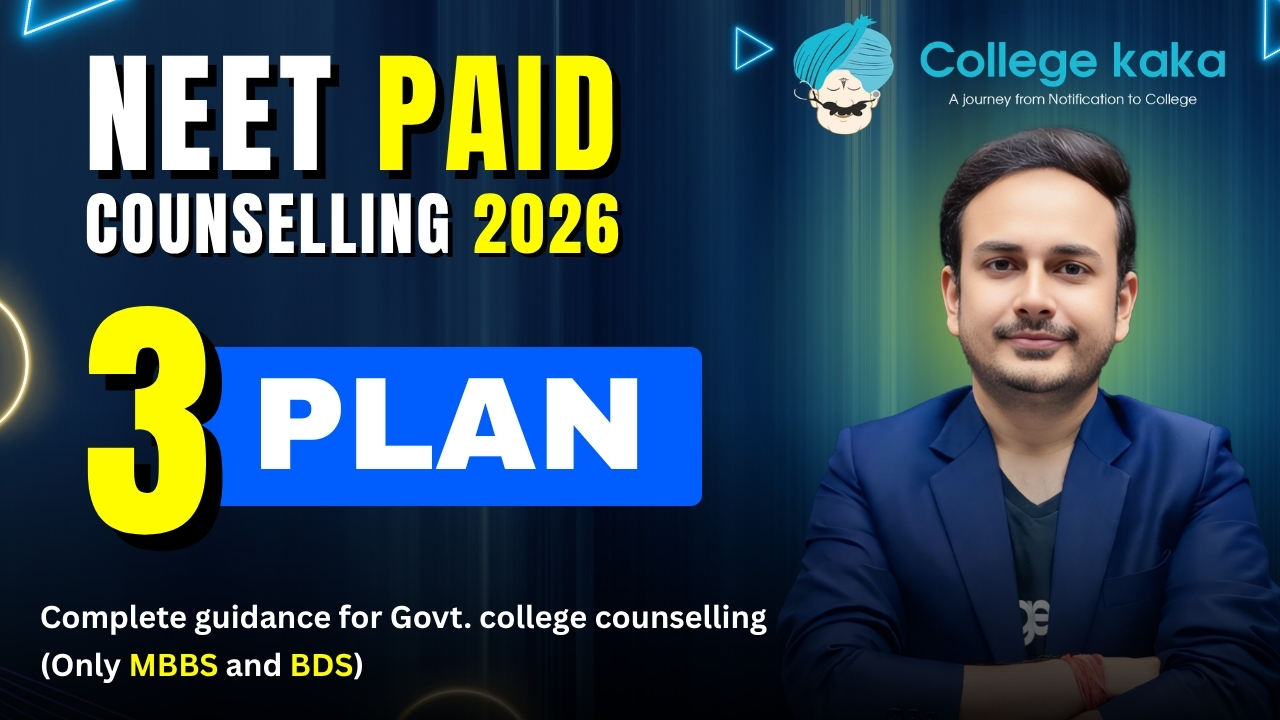 Plan 3 - NEET Paid Counselling 2026