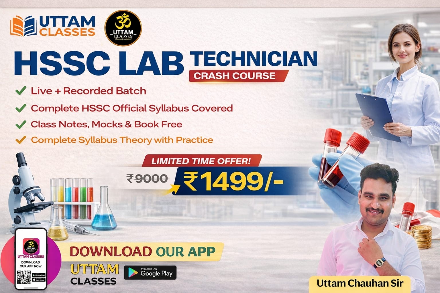 Lab Technician Crash Course