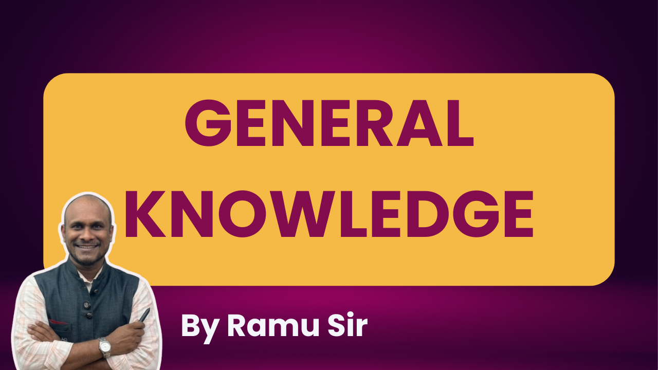 GENERAL KNOWLEDGE - GK