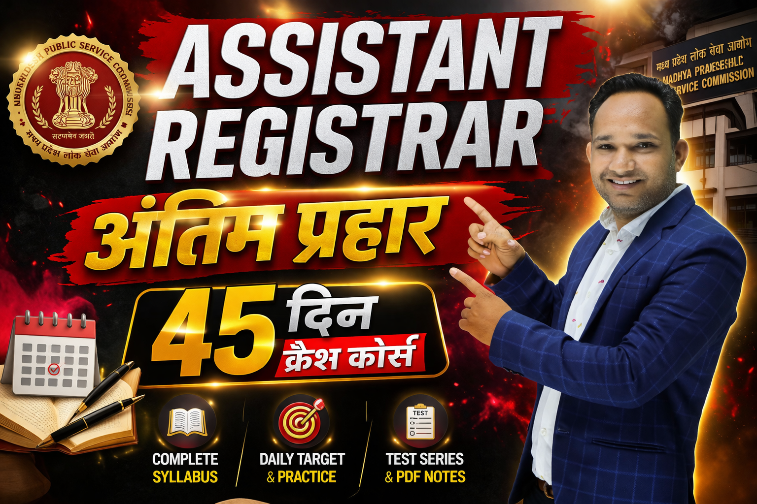 Assistant Registrar Complete Part B Course.अंतिम प्रहार (45 दिन क्रैश कोर्स)