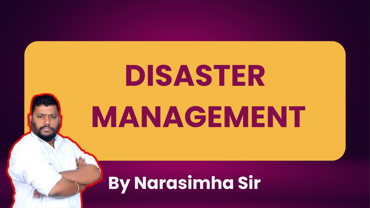 DISASTER MANAGEMENT