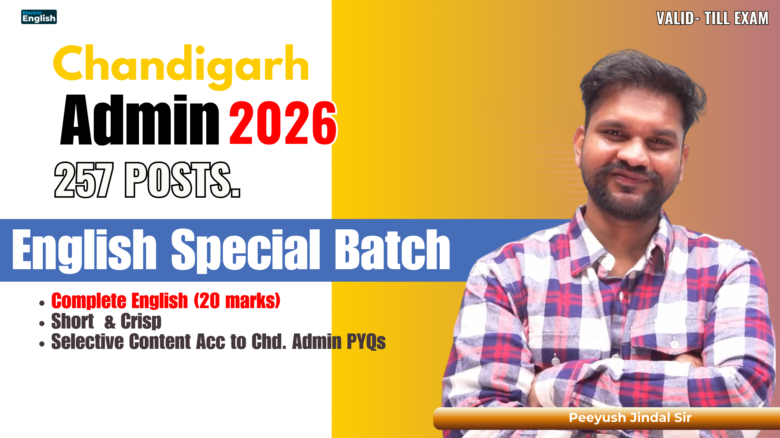 CHD ADMIN ENGLISH BATCH
