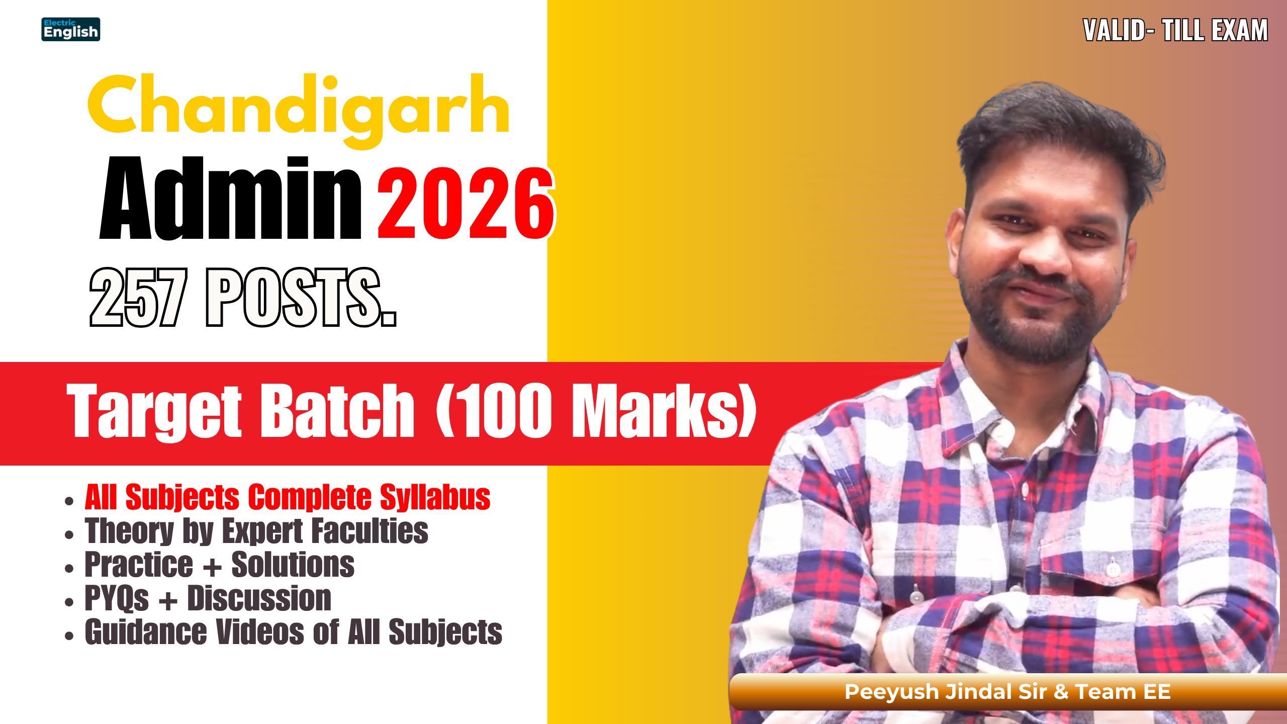 CHD Admin 2026 Target Batch