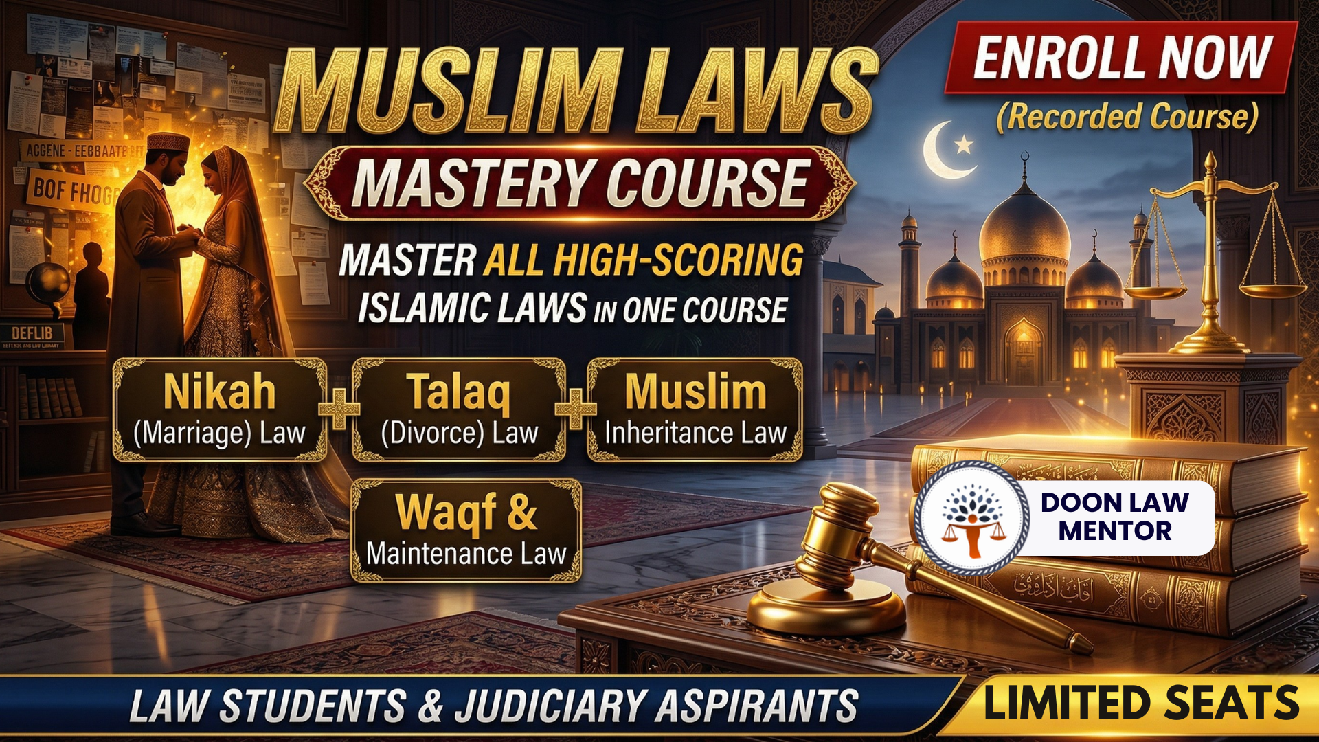 Muslim Laws Mastery Course (Recorded)