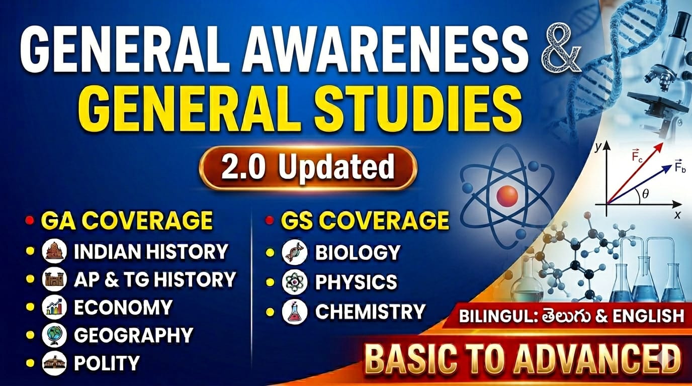 GENERAL AWARENESS & GENERAL STUDIES**