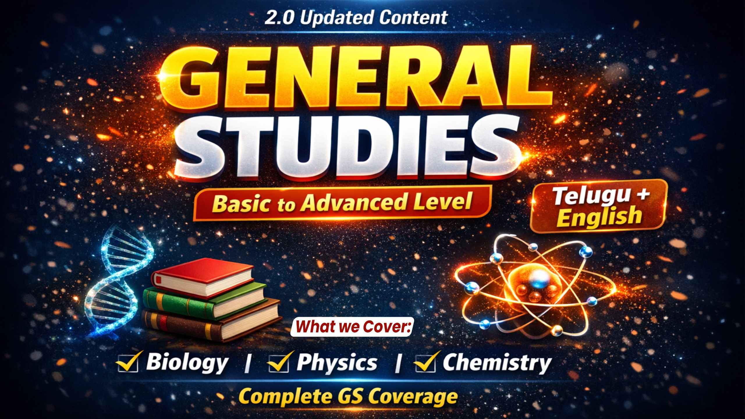General studies(Physics, Chemistry, science and Technology& Biology)**