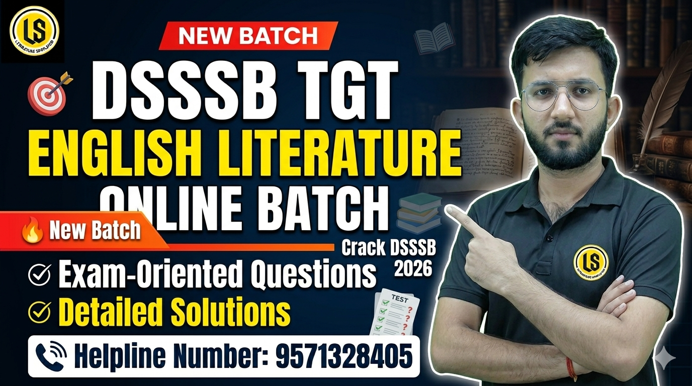 DSSSB ENGLISH TGT