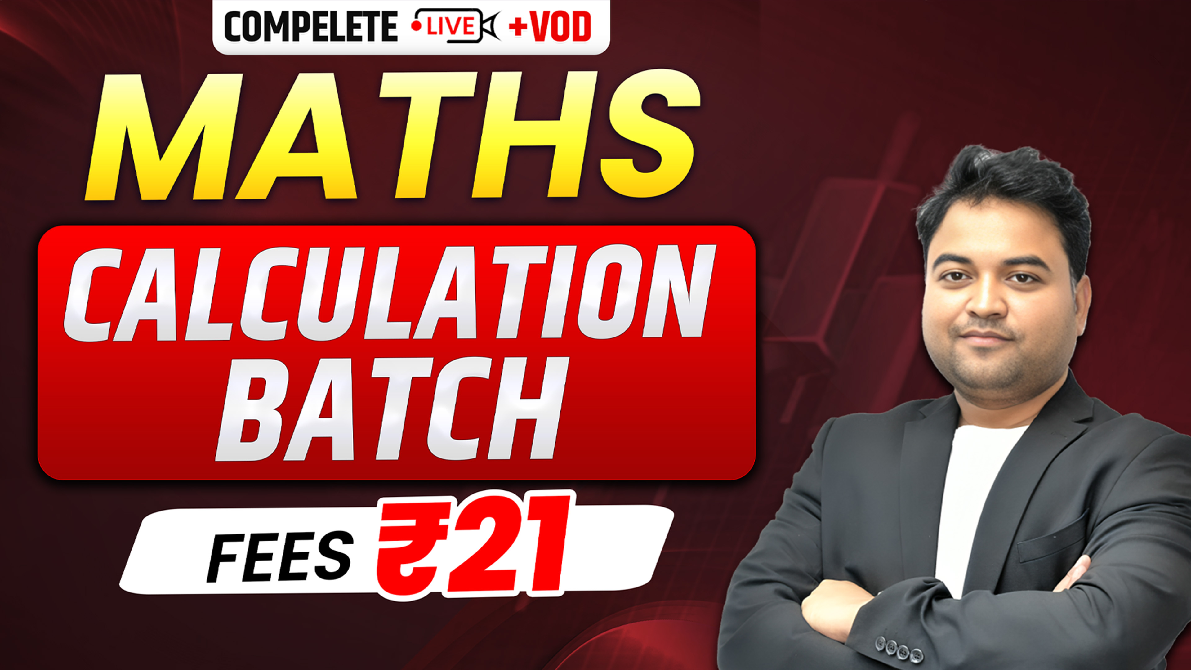 Maths Calculation Live + VOD Course