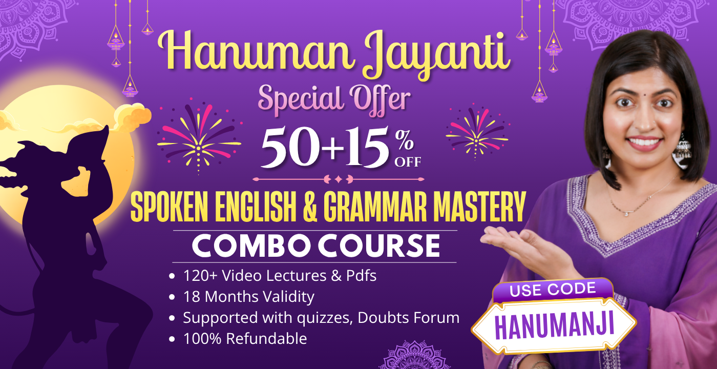 Spoken English & Grammar Mastery (R3-Combo Course)