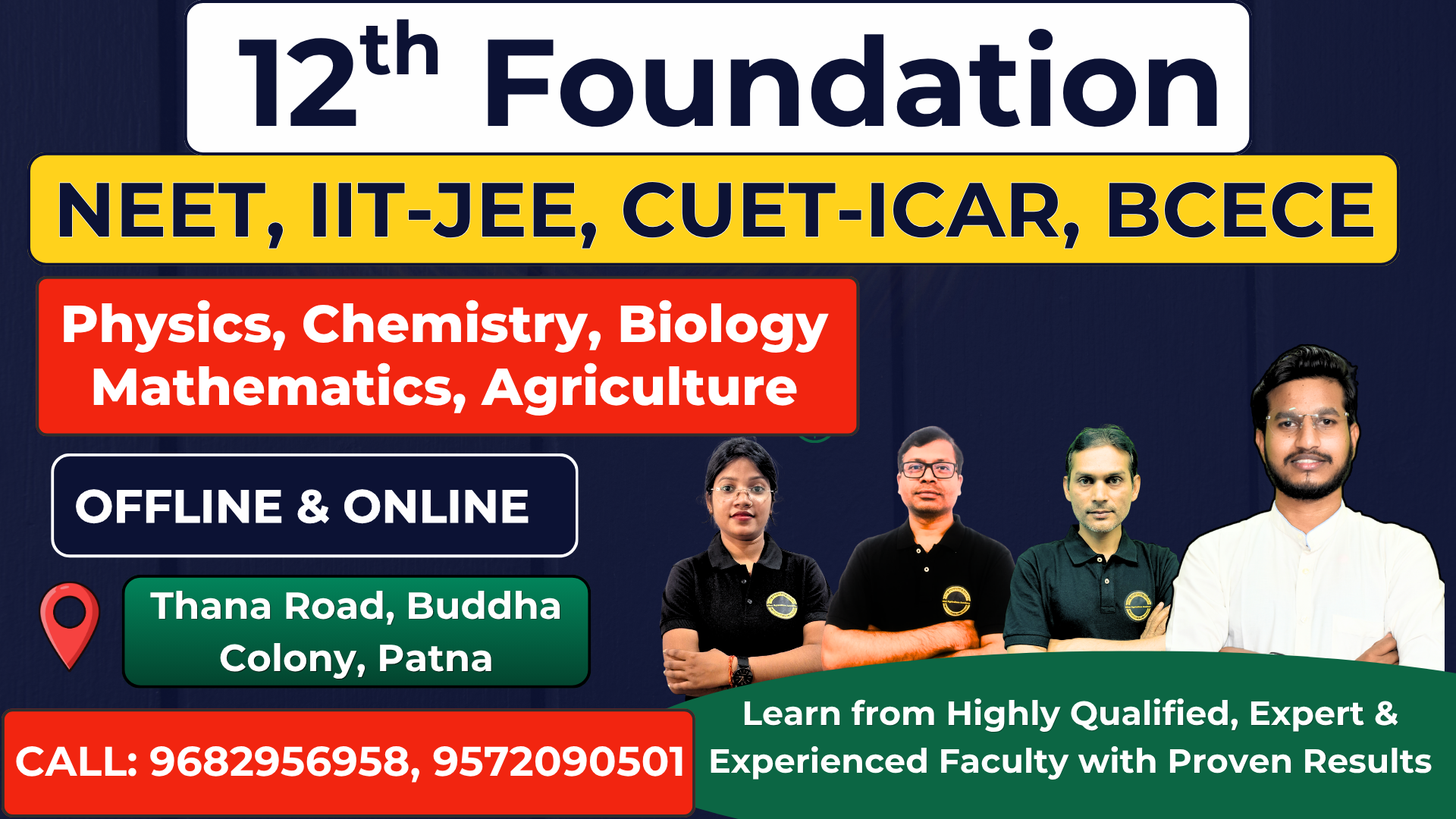 12th Foundation 2026-27 (PCBM+Agriculture)