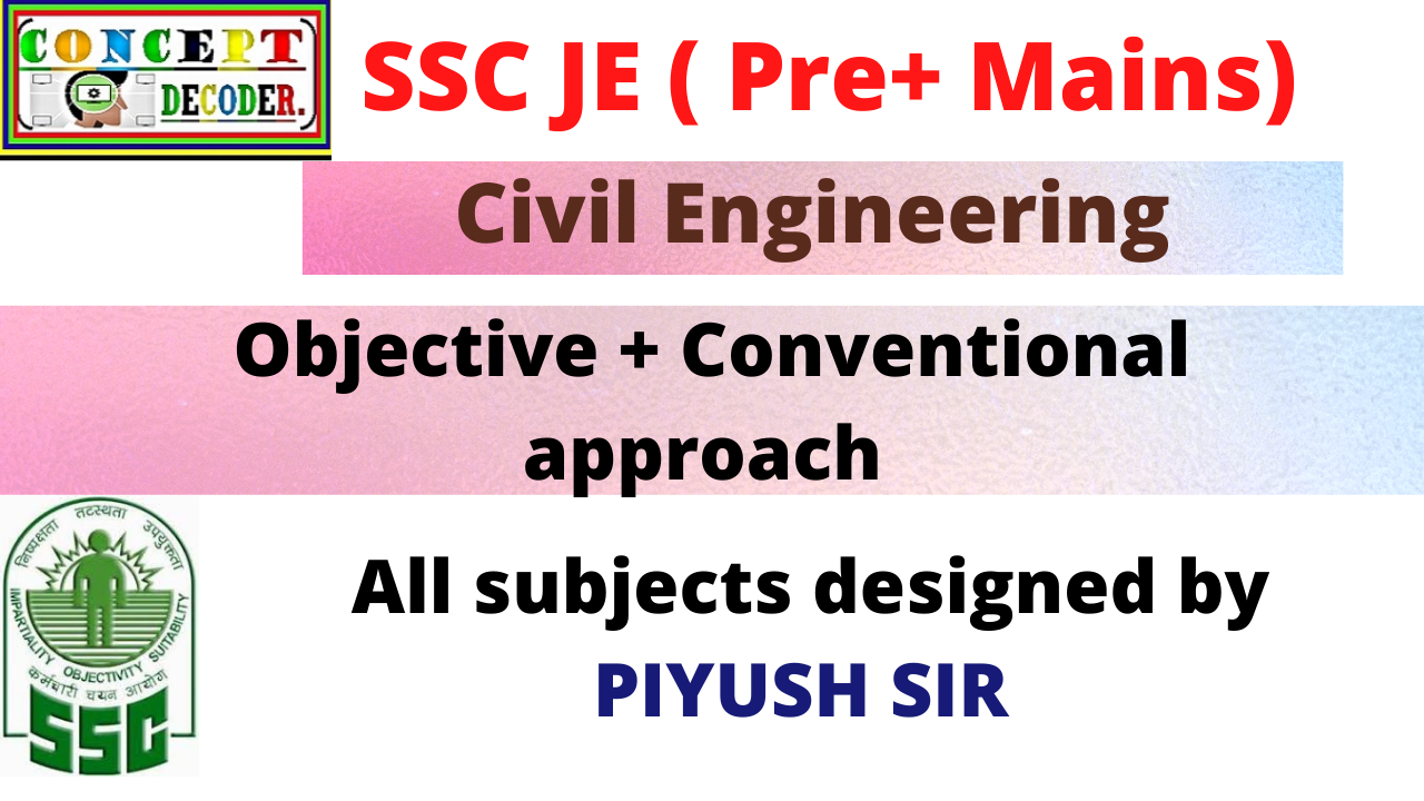 SSC JE TARGET CIVIL