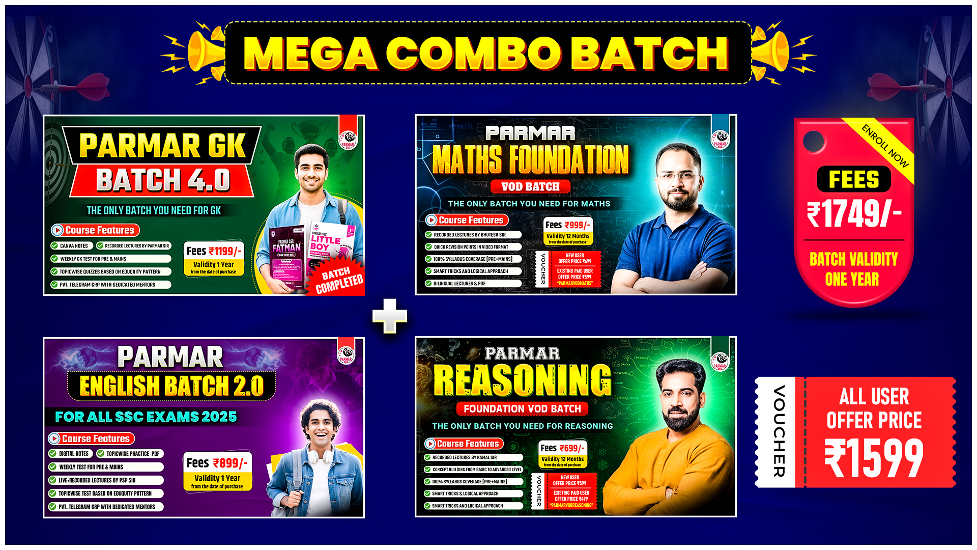 PARMAR'S FOUNDATION VOD COMBO BATCH