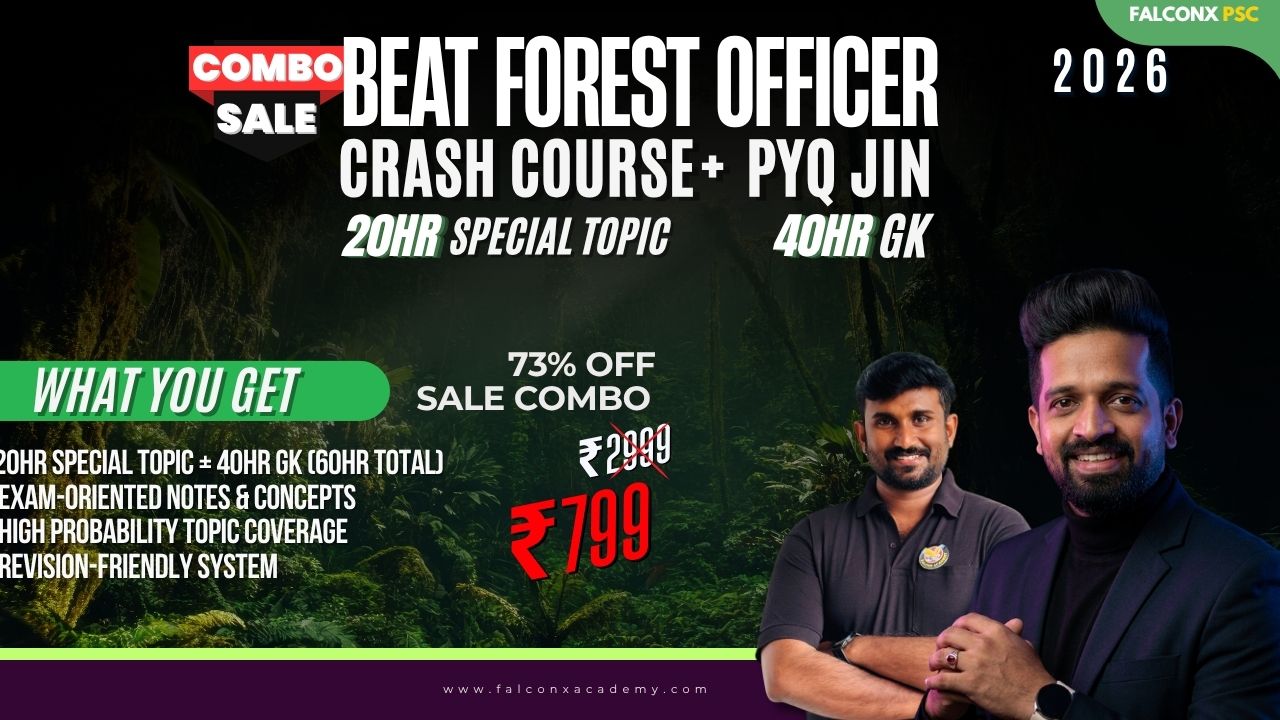 BEAT FOREST OFFICER: 20Hr Special Topic + 40Hr GK COMBO 🌿⚡