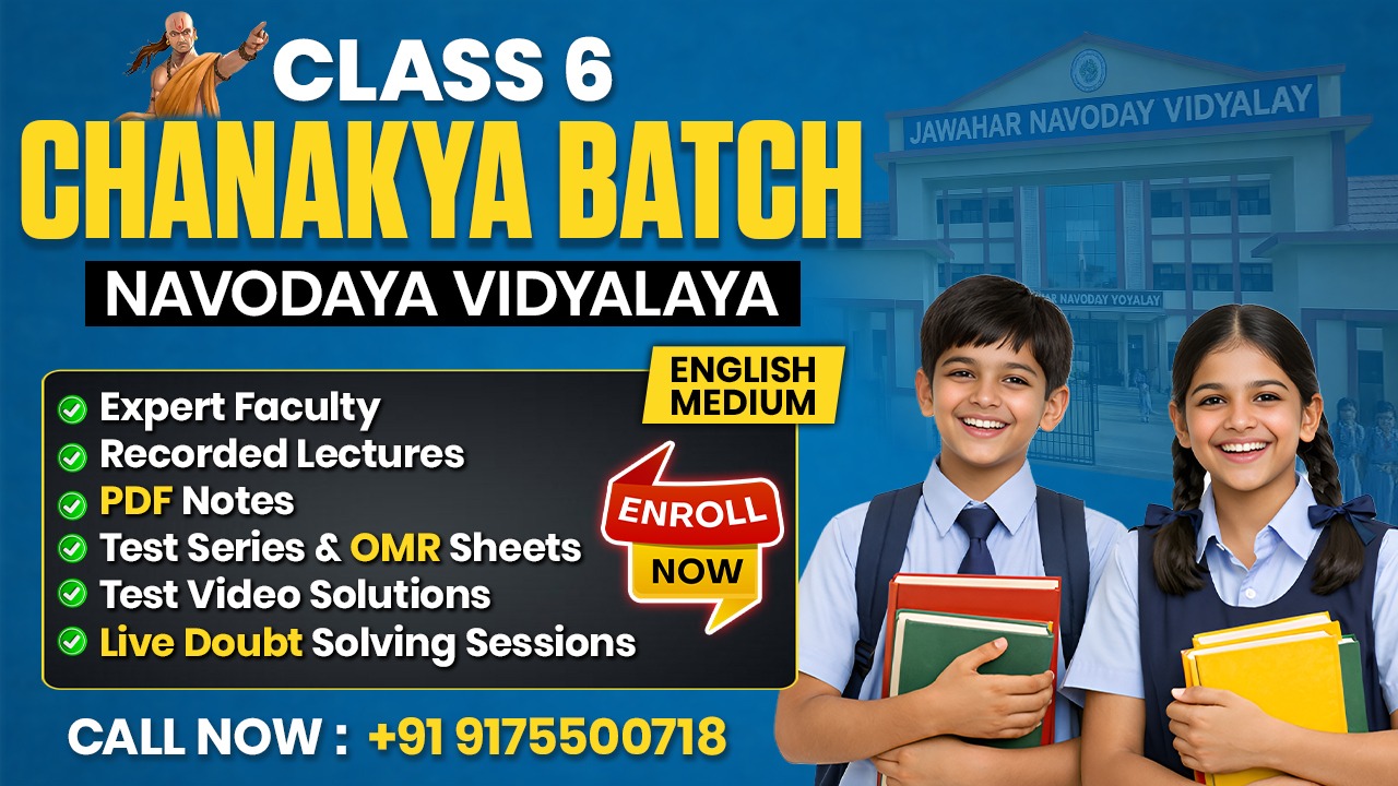 Chanakya Batch for Navodaya Vidyalaya 2027